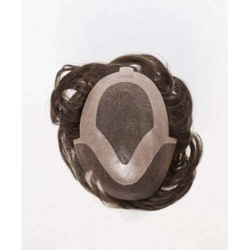 402 - WIG PRO MONO TOP HUMAN HAIR MENS HAIR PIECE WITH LACE FRONT 402 - WIG PRO MONO TOP HUMAN HAIR MENS HAIR PIECE WITH LACE FRONT