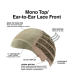 THE BETTER HALF BY TRESSALLURE - LACE FRONT + MONOFILAMENT TOP