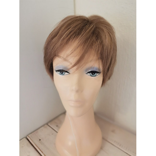 MICKI BY ENVY - MONOFILAMENT TOP + LACE FRONT- ON SPECIAL IN COLOUR MOCHA FROST MICKI BY ENVY - MONOFILAMENT TOP + LACE FRONT- ON SPECIAL IN COLOUR MOCHA FROST