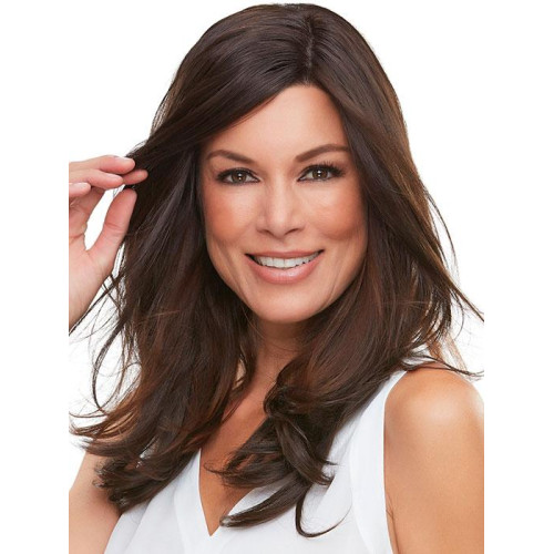 TOP SMART 18" TOPPER BY JON RENAU - LACE FRONT + MONOFILAMENT