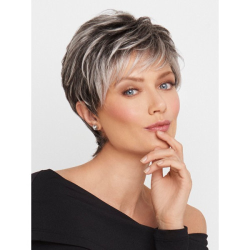 CRUSHING ON CASUAL BY RAQUEL WELCH - MONOFILAMENT TOP + LACE FRONT