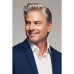 DISTINGUISHED BY HIM - HUMAN HAIR WITH HD SYNTETIC BLEND - HAND TIED CAP + MONOFILAMENT TOP + LACE FRONT MENS WIG