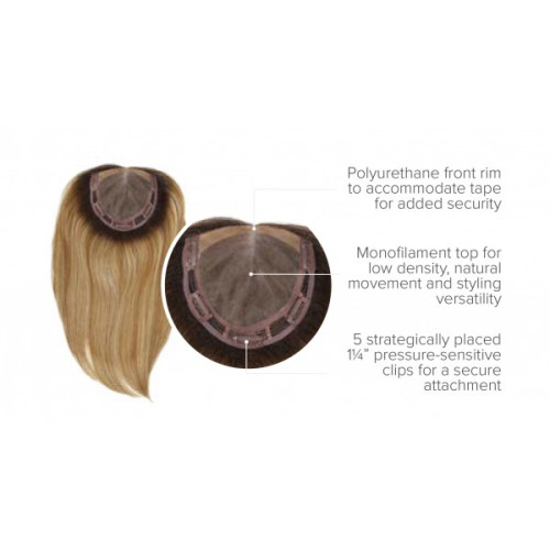 STYLE FORWARD 16” TOPPER BY RAQUEL WELCH