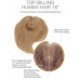 TOP BILLING 16'" HUMAN HAIR TOPPER BY RAQUEL WELCH - LACE FRONT + MONO TOP