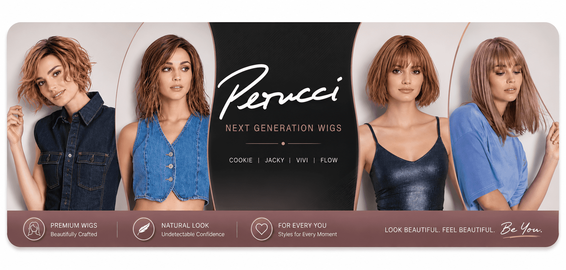 Perucci wigs from Ellen Wille